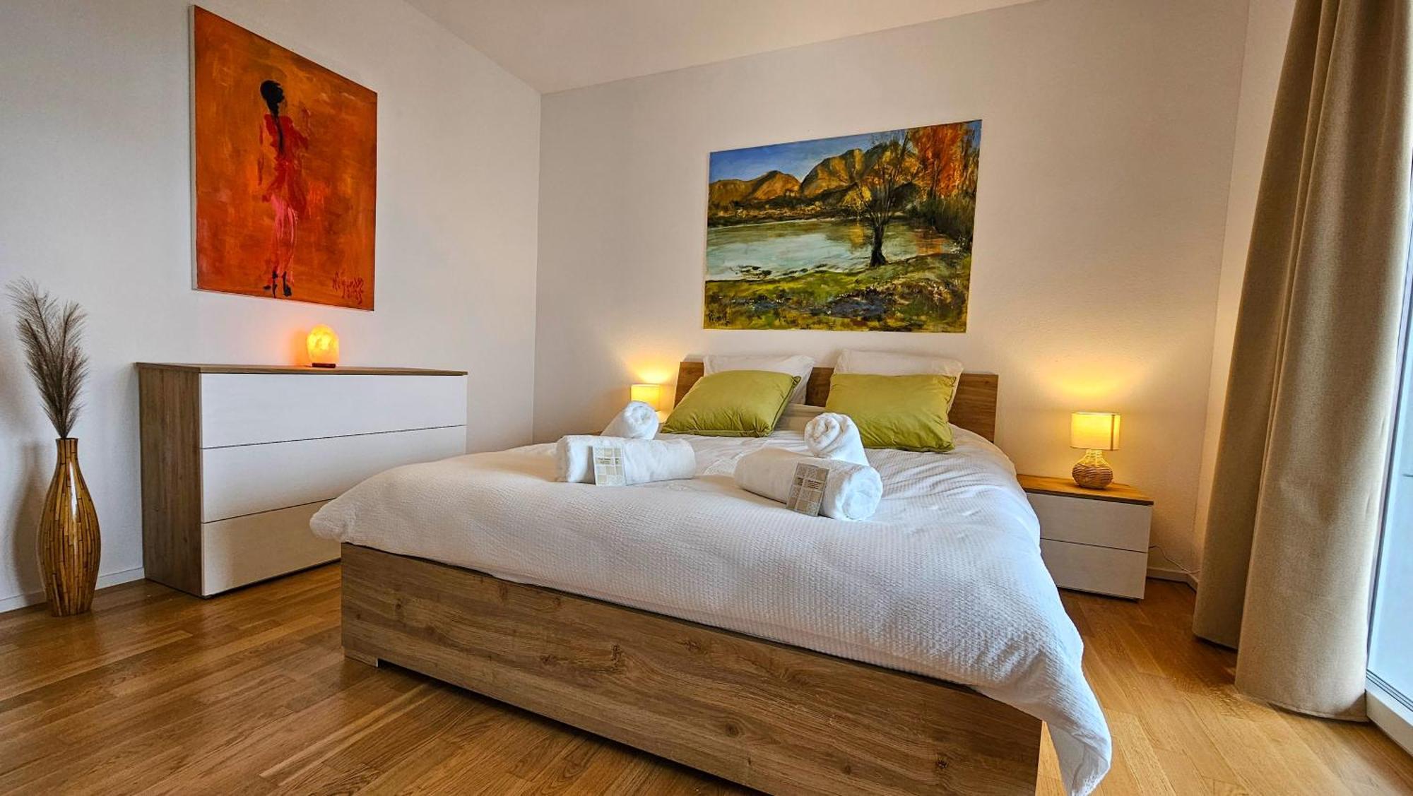 Bellavista Apartment With Free Parking ルガーノ エクステリア 写真
