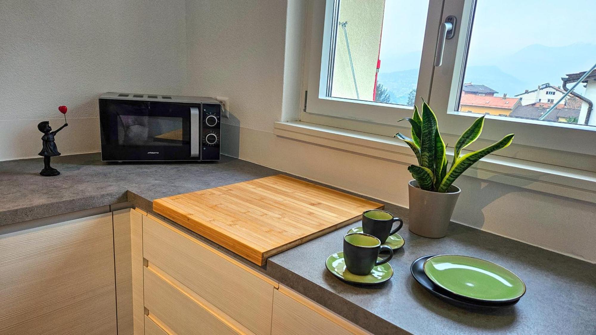 Bellavista Apartment With Free Parking ルガーノ エクステリア 写真