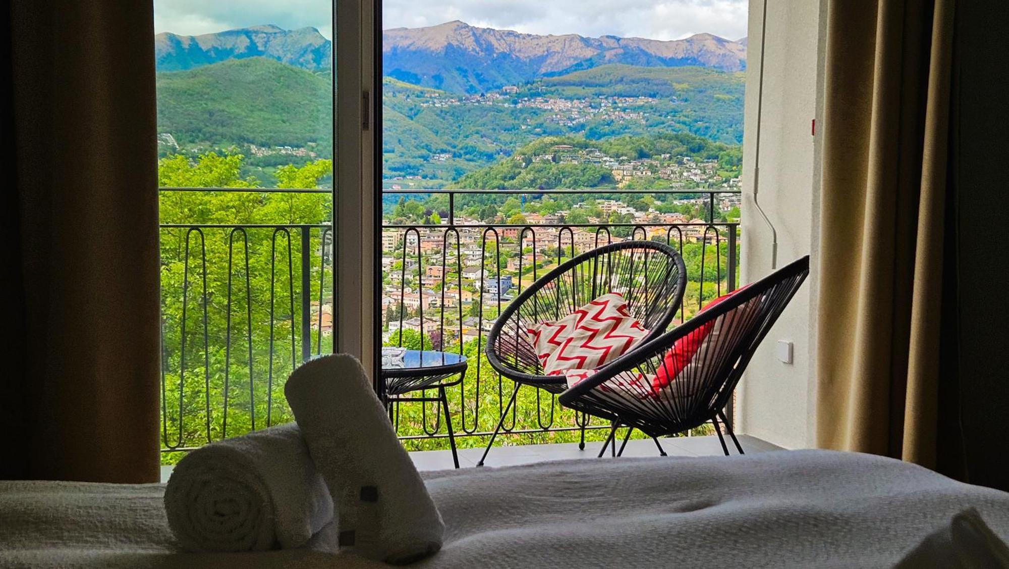 Bellavista Apartment With Free Parking ルガーノ エクステリア 写真